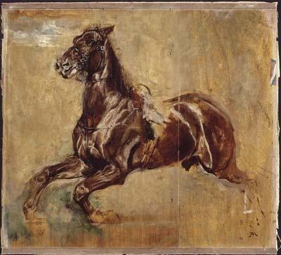 Jean-Louis-Ernest Meissonier Study of a horse